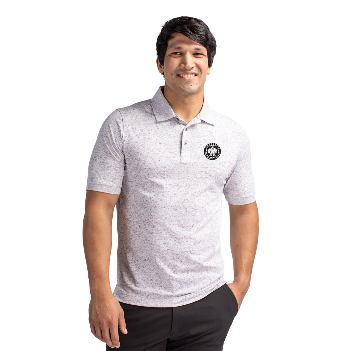 Cutter & Buck Advantage Mens Space-Dye Polo