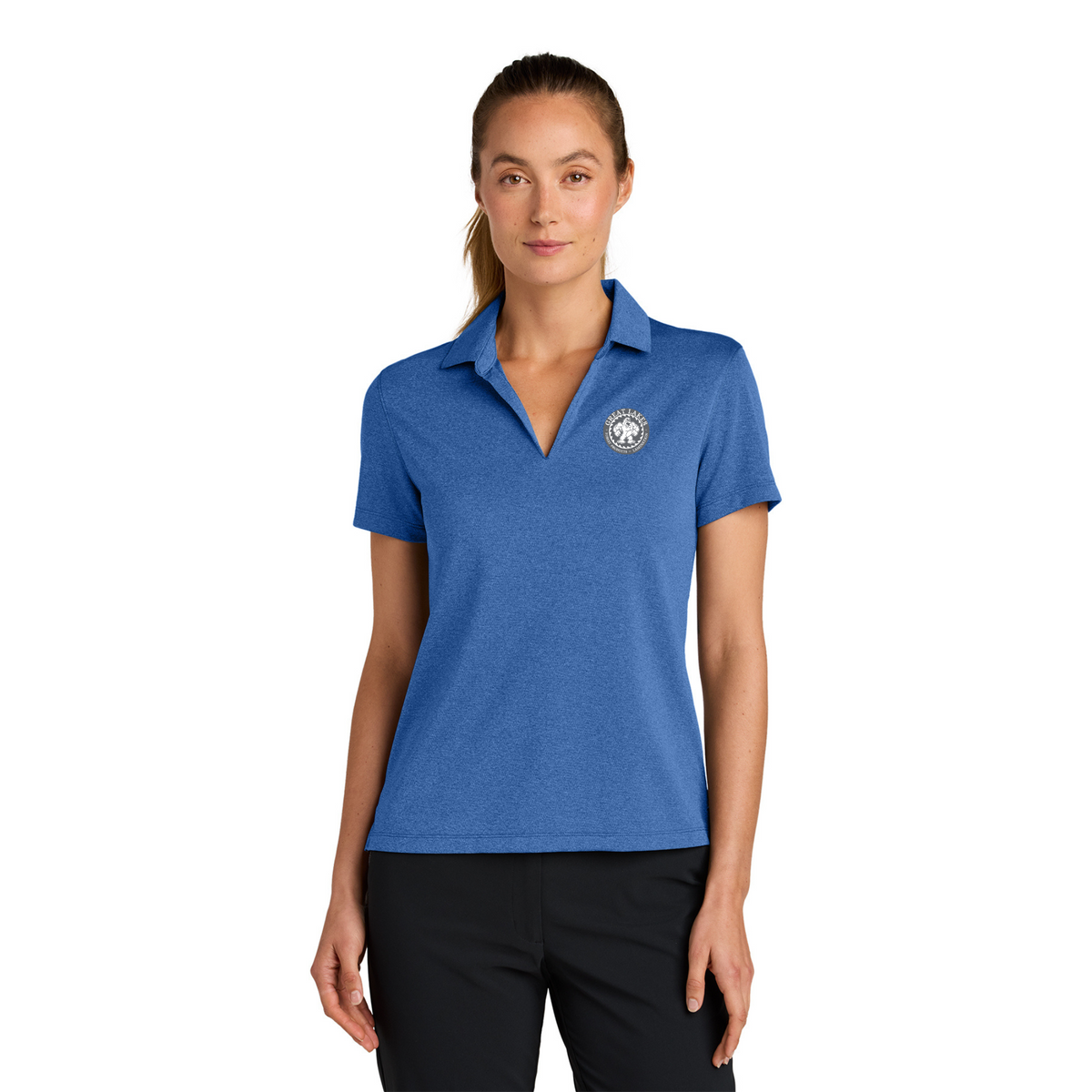 Nike Women’s Dri-FIT Smooth Heather Polo