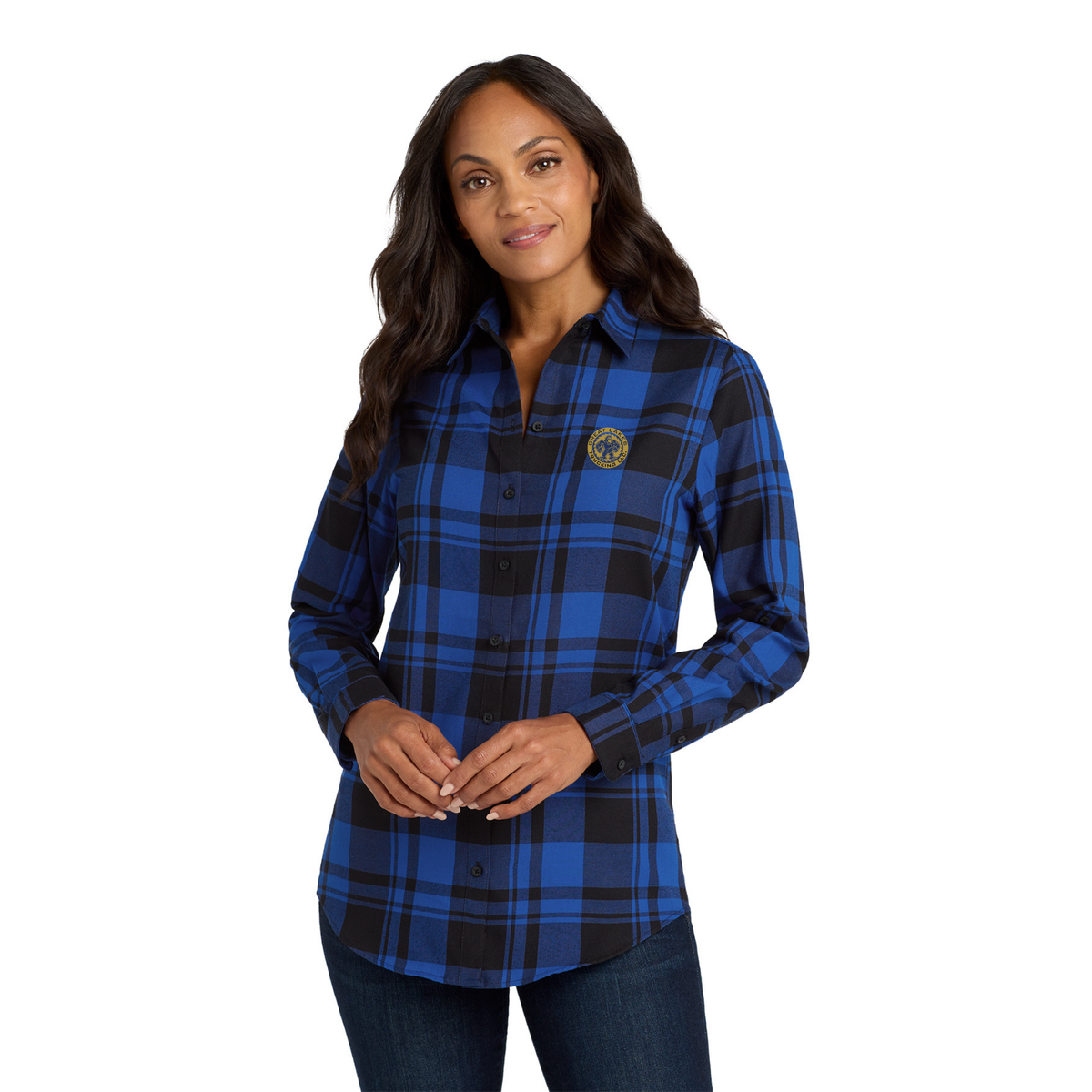 Port Authority® Women's Plaid Flannel Tunic