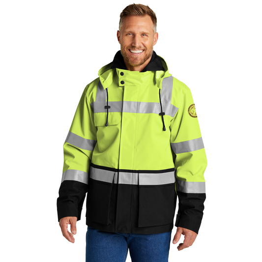 CornerStone® ANSI 107 Class 3 Waterproof Ripstop 3-In-1 Parka