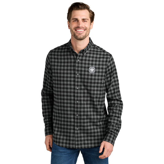 Eddie Bauer® Long Sleeve Favorite Flannel Plaid Shirt