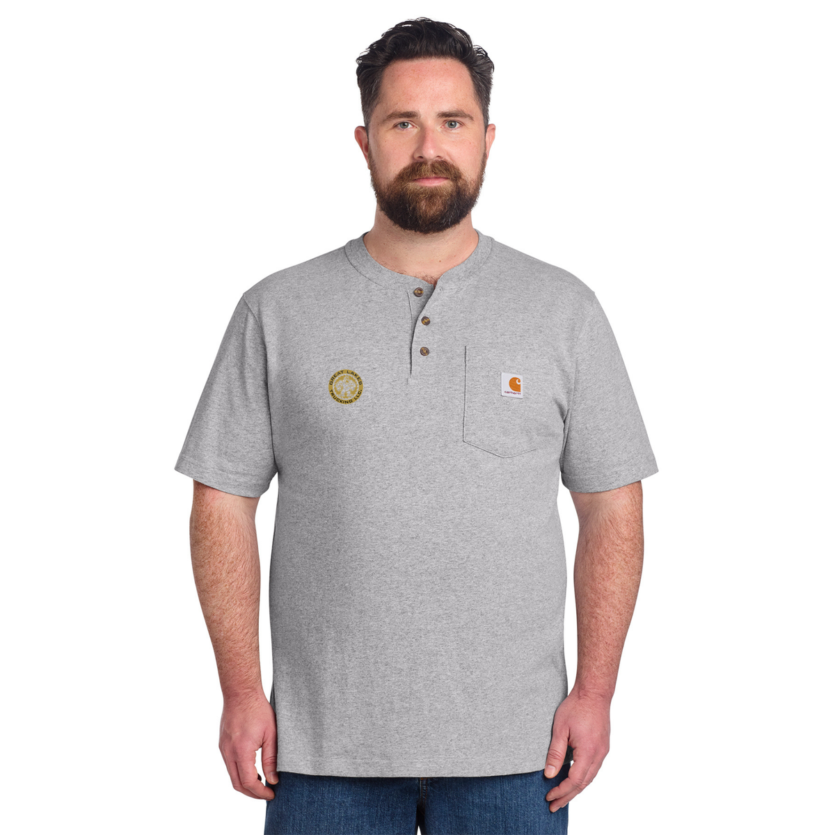 Carhartt® Short Sleeve Henley T-Shirt