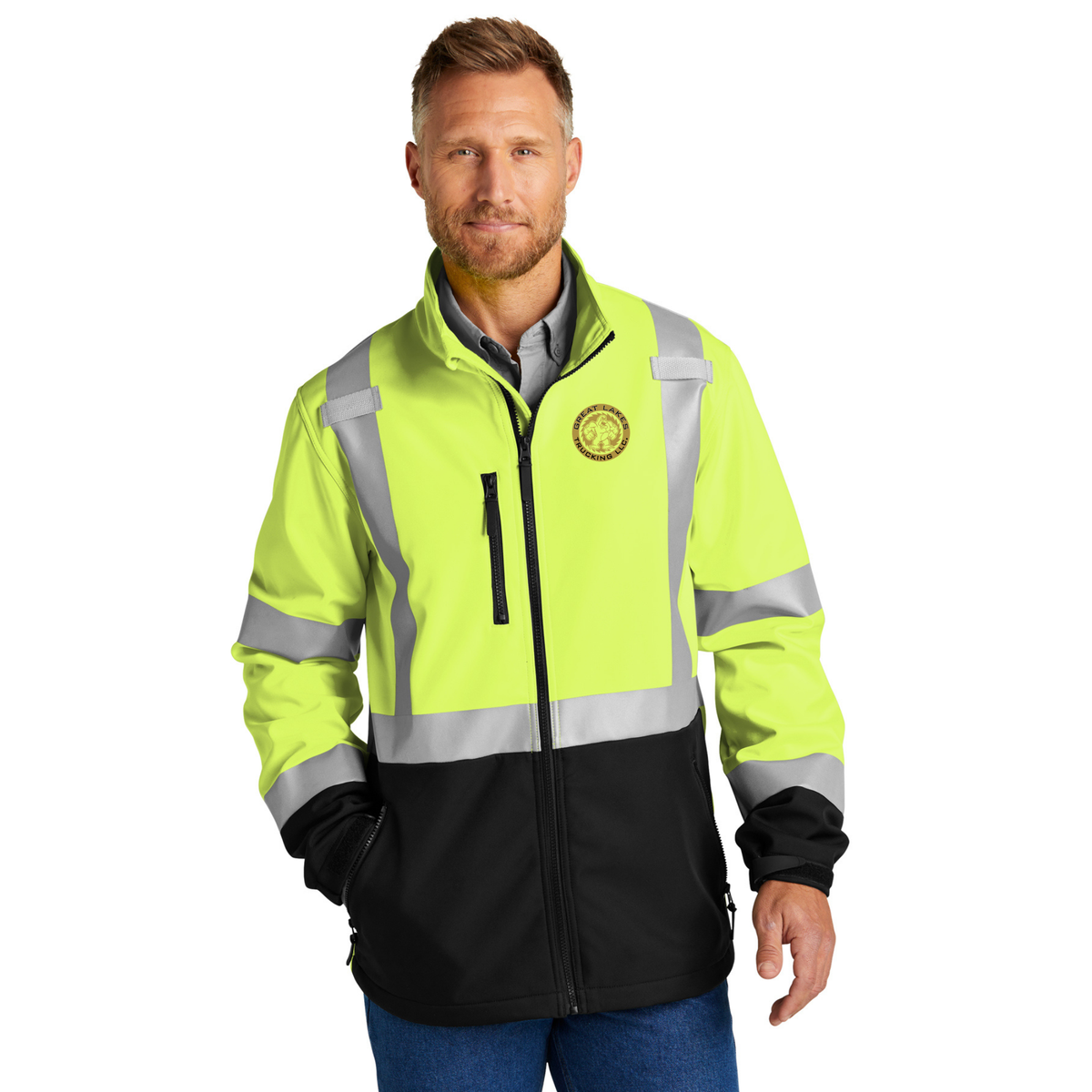 CornerStone® ANSI 107 Class 3 Soft Shell Jacket