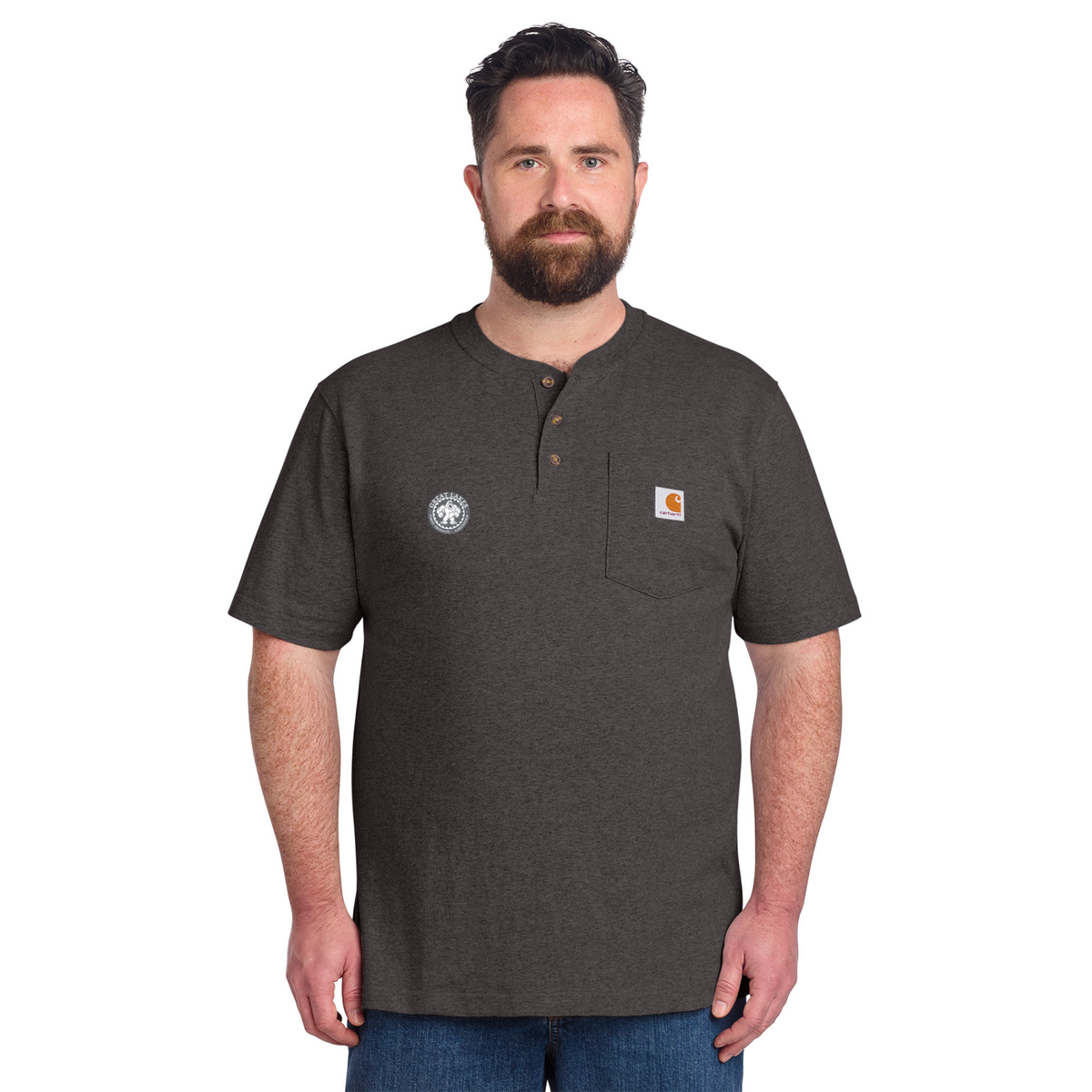 Carhartt® Short Sleeve Henley T-Shirt