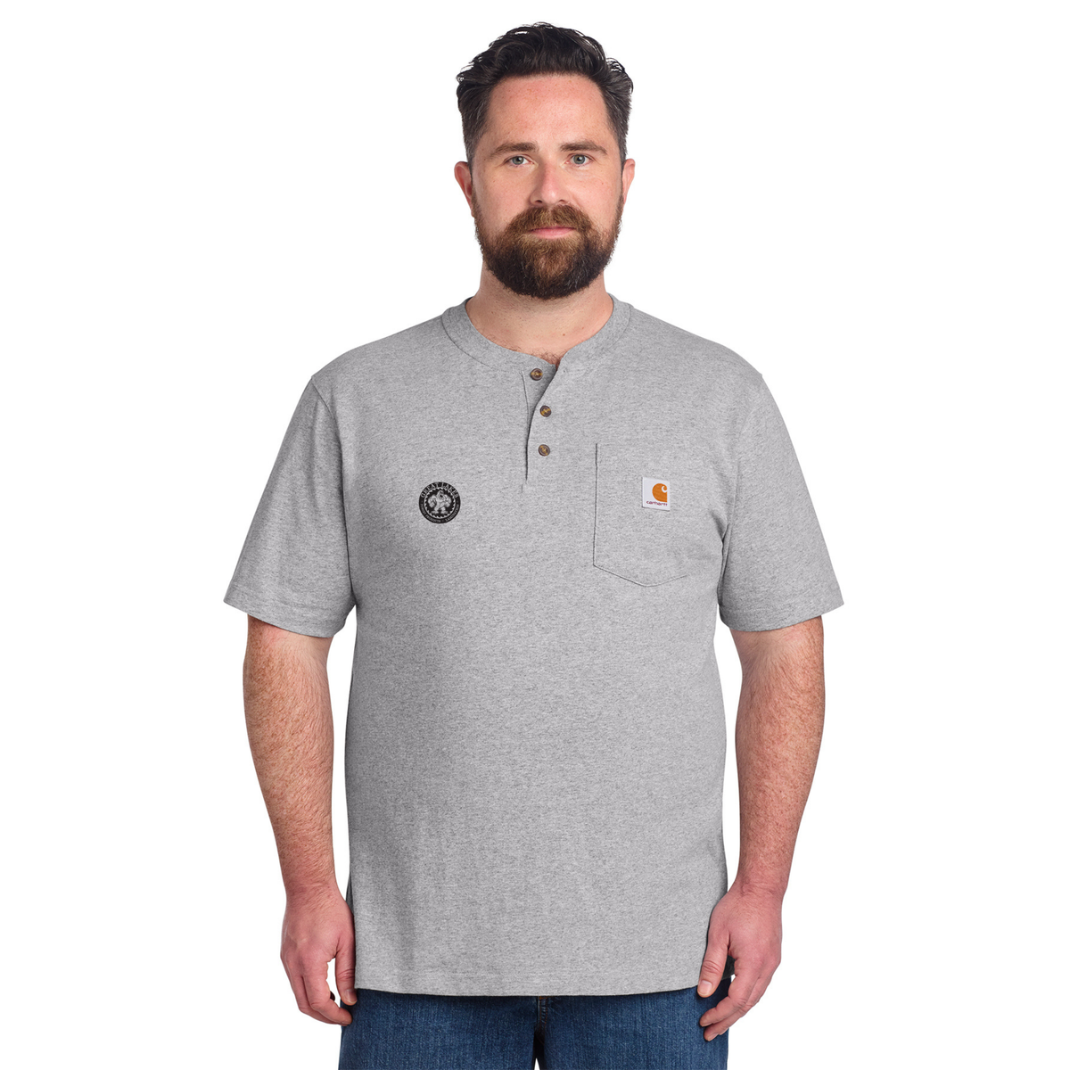 Carhartt® Short Sleeve Henley T-Shirt
