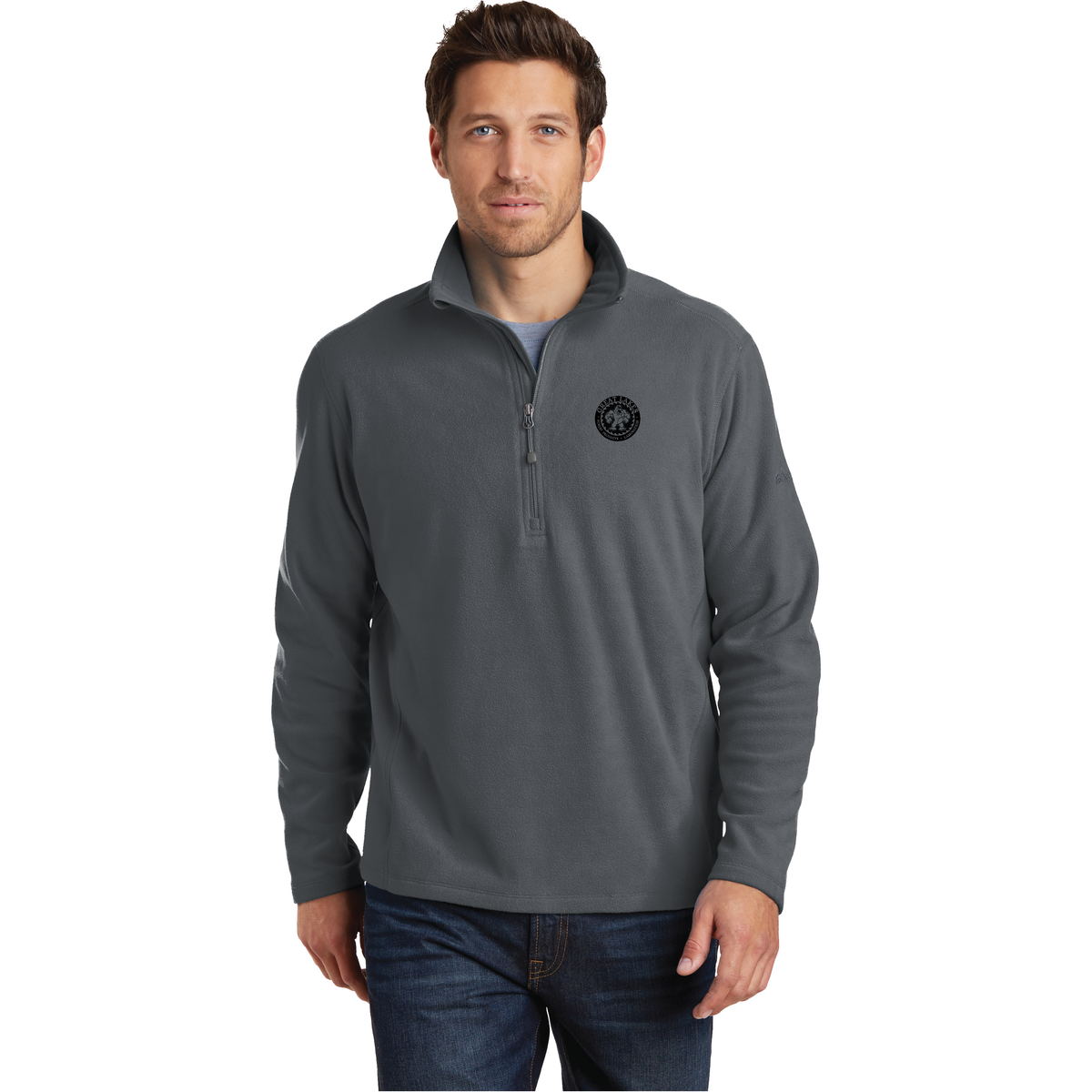 Eddie Bauer®1/2-Zip Microfleece Jacket