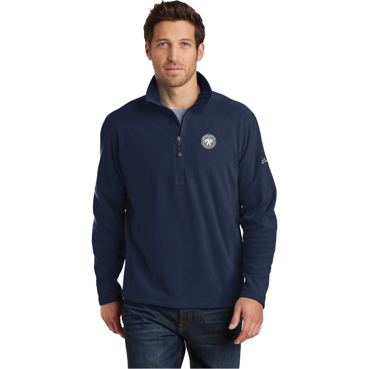 Eddie Bauer®1/2-Zip Microfleece Jacket