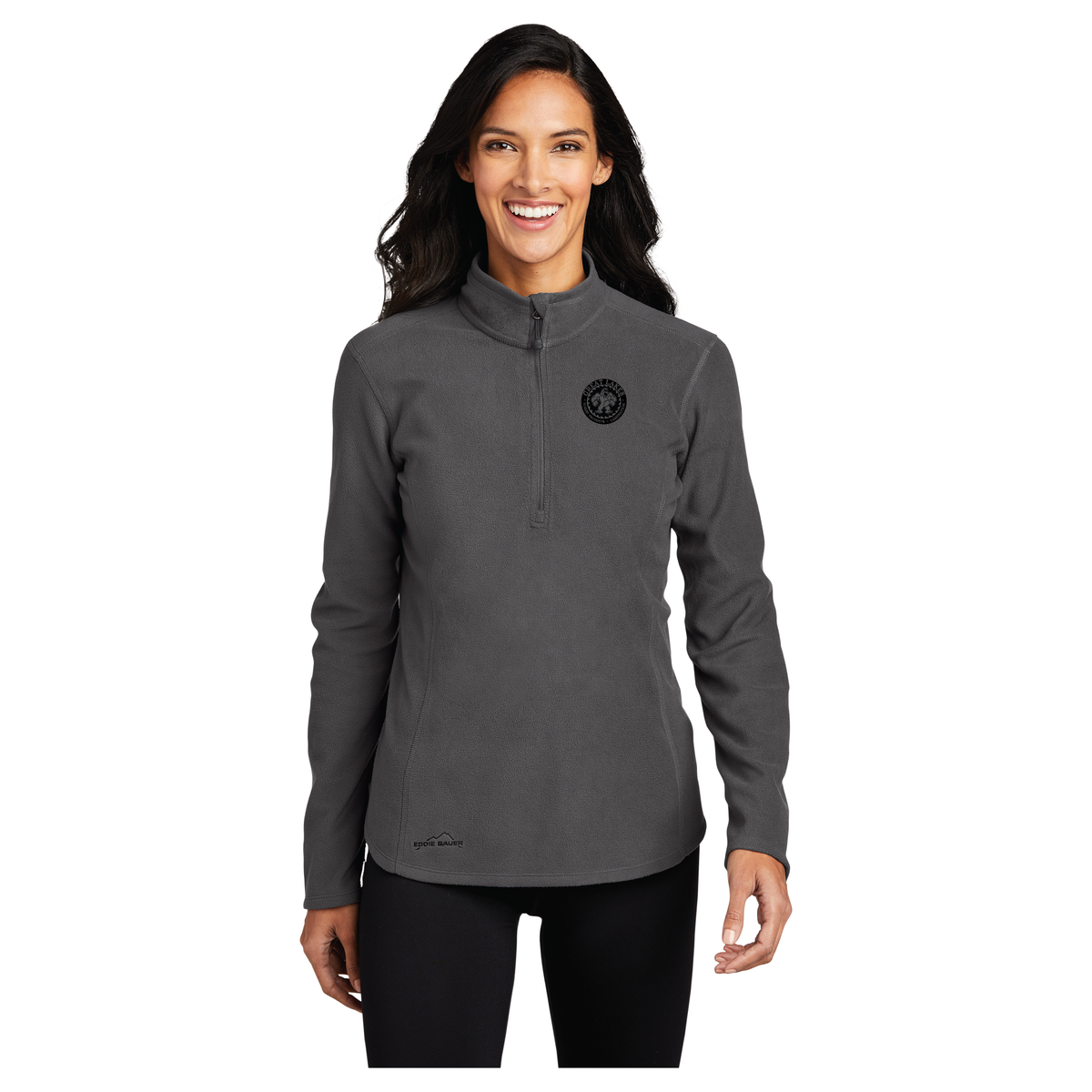 Eddie Bauer® Ladies 1/2-Zip Microfleece Jacket