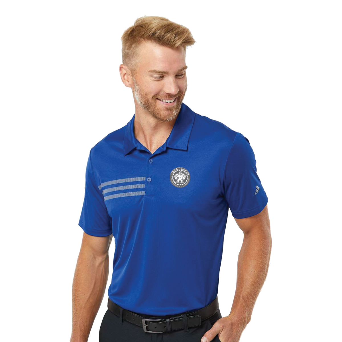 Adidas Men's 3-Stripes Chest Polo