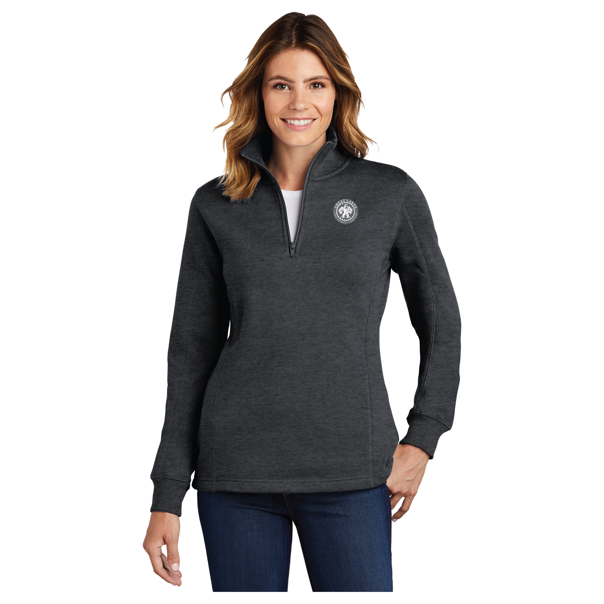 Sport-Tek® Ladies 1/4-Zip Sweatshirt