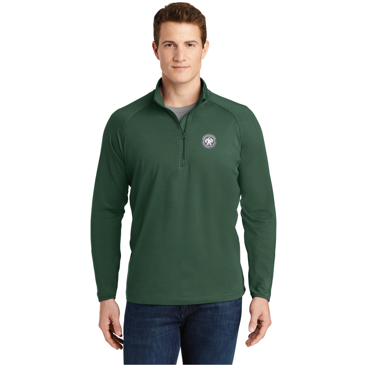 Sport-Tek® Sport-Wick® Stretch 1/4-Zip Pullover