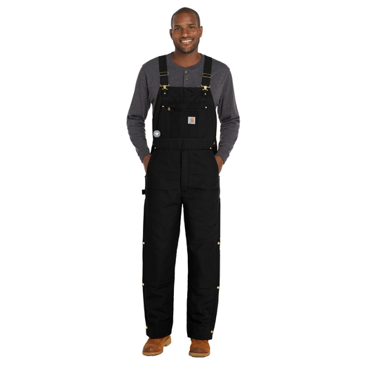 Carhartt® Tall Firm Duck Insulated Bib Overalls